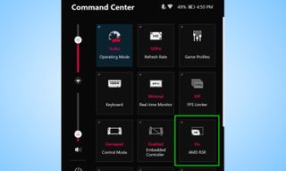 Asus ROG Ally command center