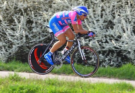 Adriano Malori (Lampre-ISD) scorches to victory.