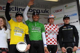 The stage one jersey winners