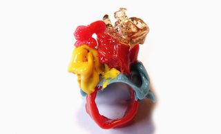 'Rosella' ring by Gaetano Pesce