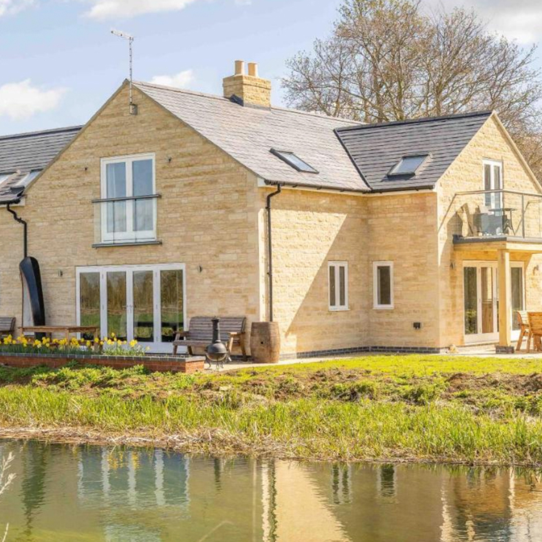 House by water