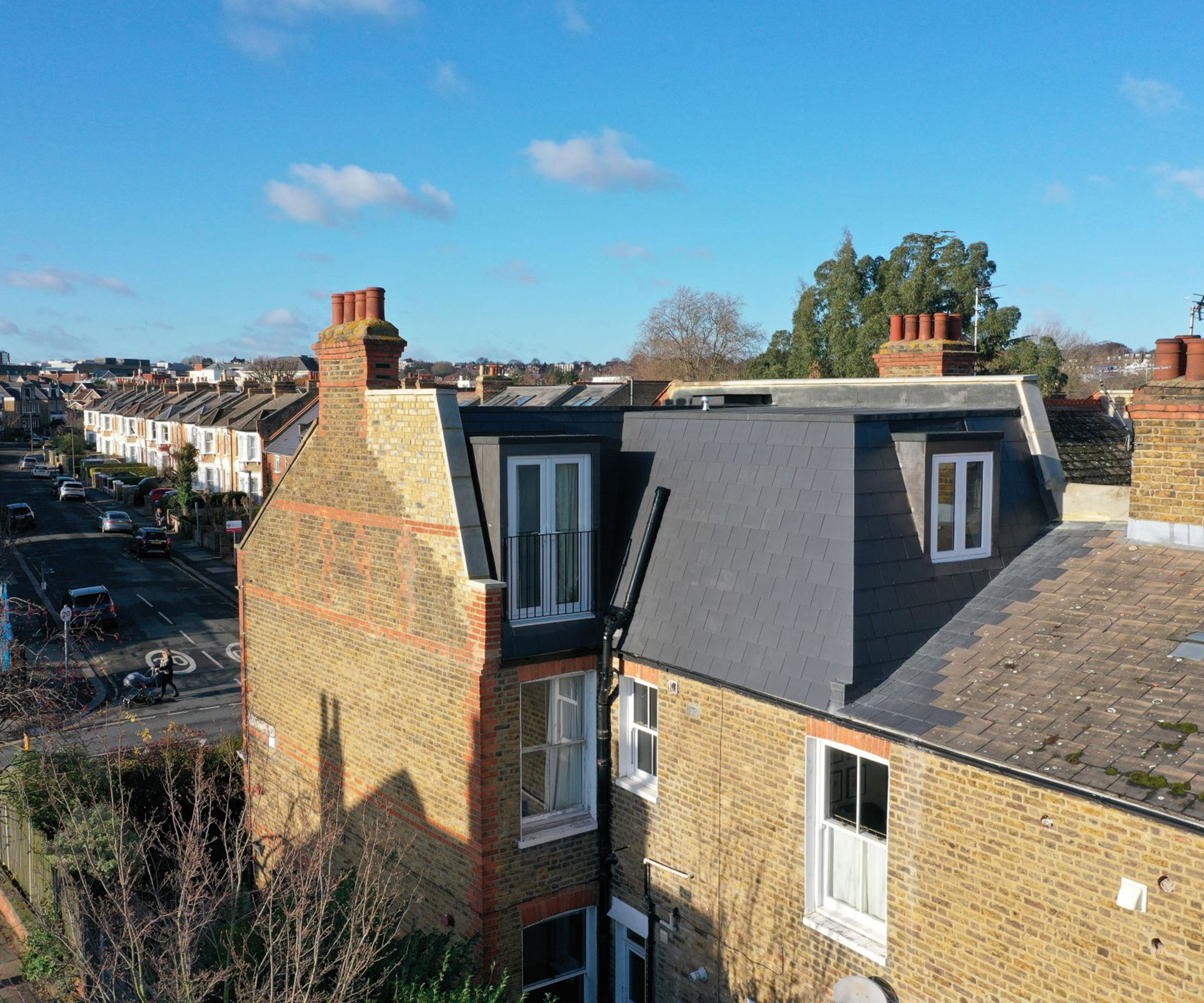 L-shaped mansard loft conversion