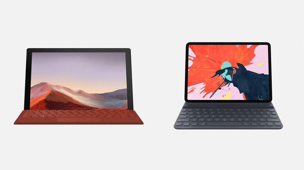 Surface Pro 7 Vs Ipad Pro Which Should You Buy Creative Bloq