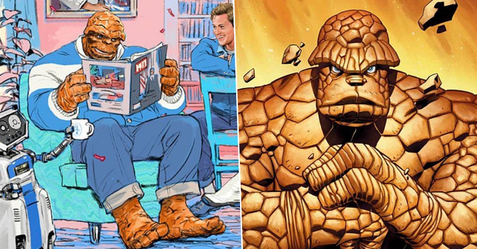 Fantastic Four’s The Thing gets its first look in leaked set photos ...