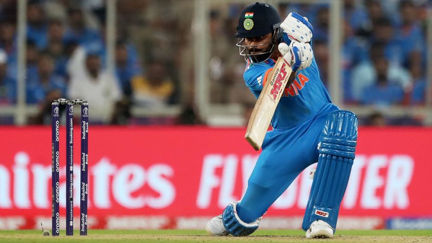 Virat Kohli of India bats during the ICC Men&#039;s Cricket World Cup