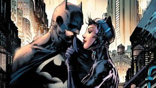 Batman and Catwoman in Hush