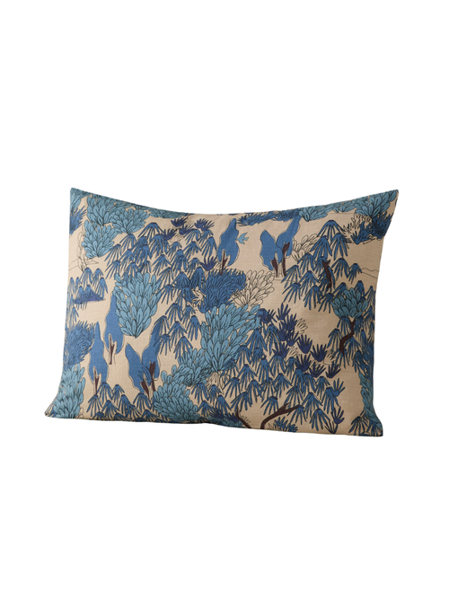 Garden Walk Linen Cotton Sham by Sarah Sherman Samuel