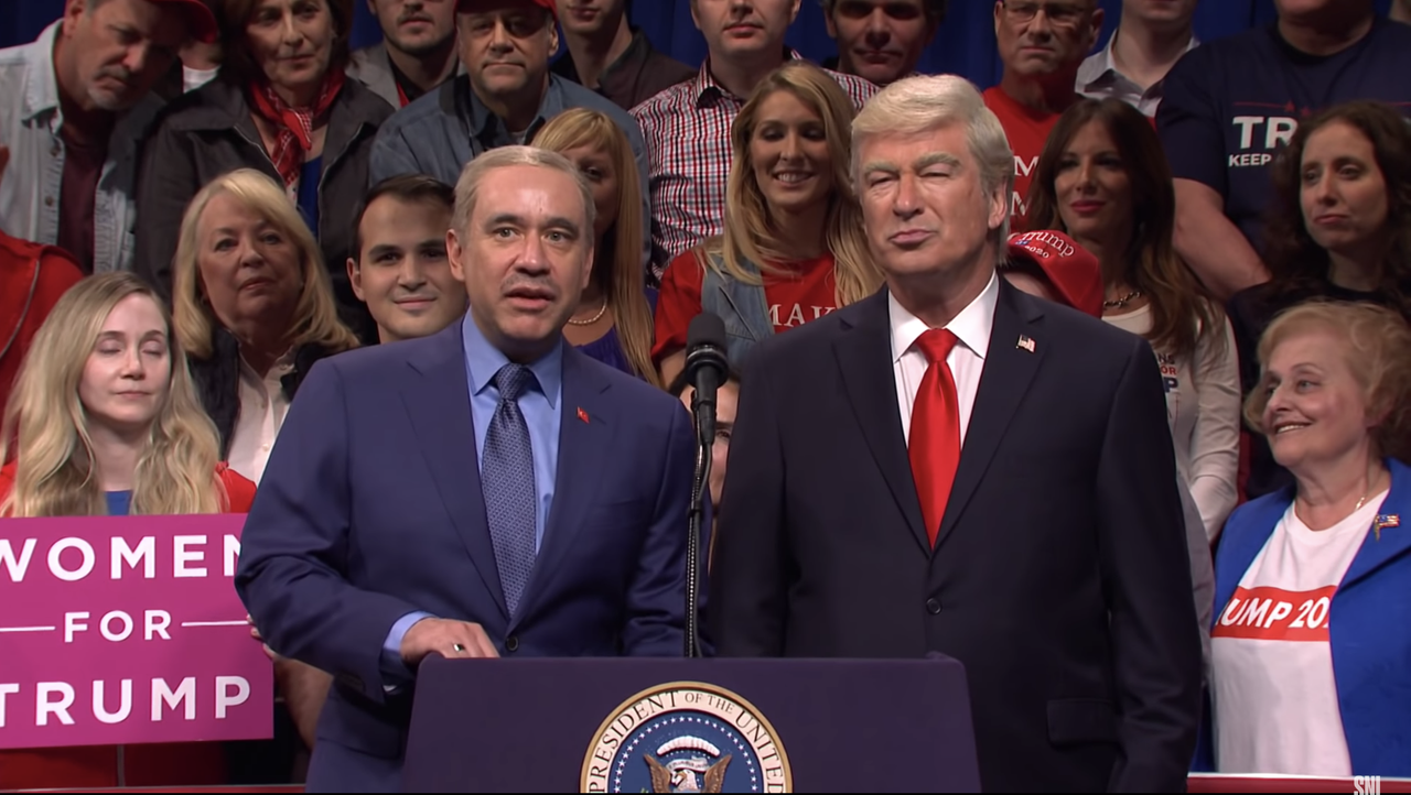 Fred Armisen and Alec Baldwin.