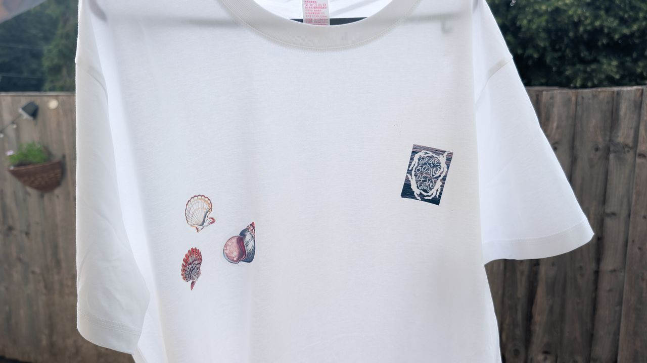 Prints created using the Inkwon Tag portable printer