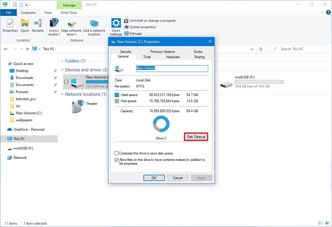How to reclaim space by reducing size of WinSxS folder on Windows 10