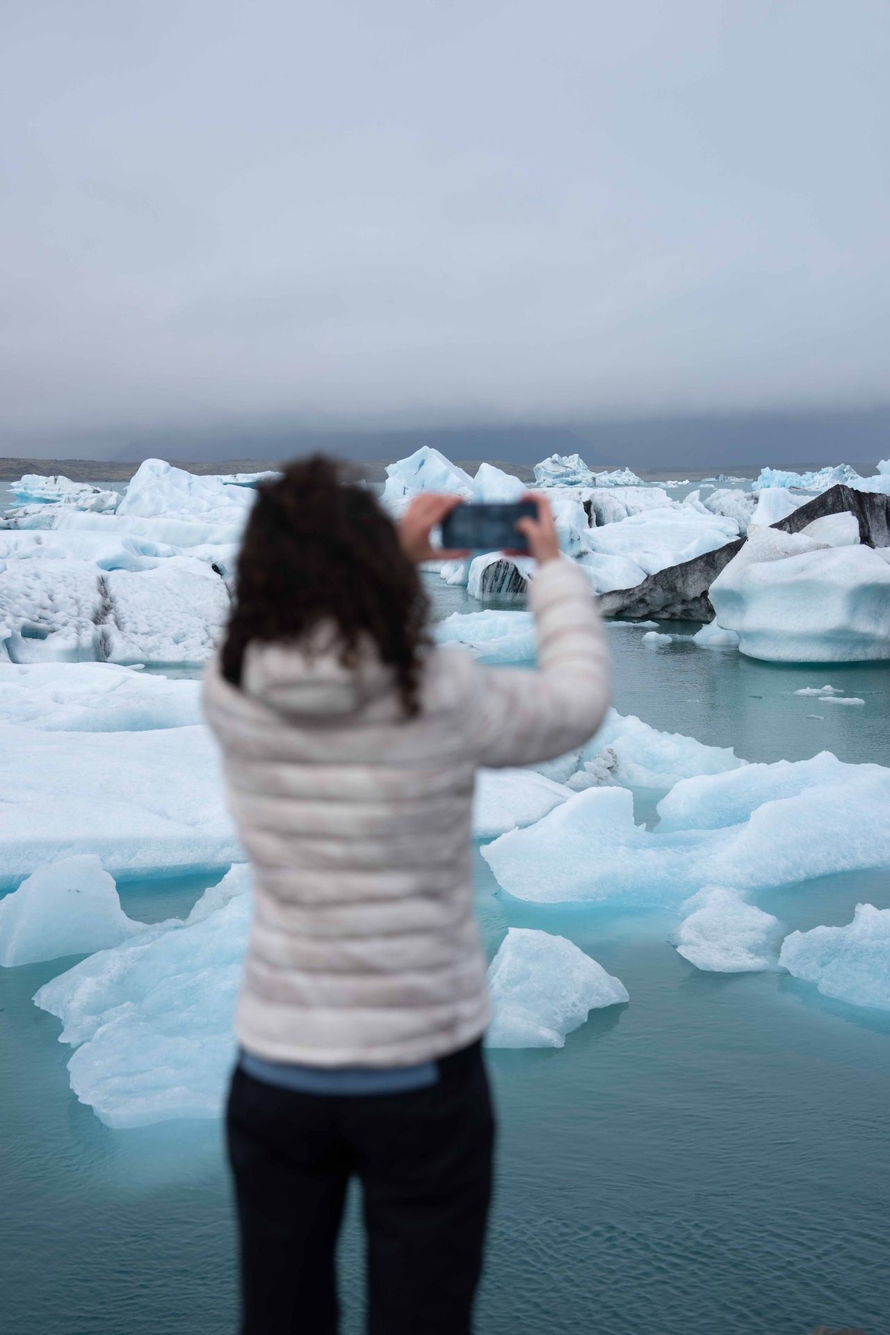 A photo from Icelandair's Really Bad Photographer competition, taken by the winner Blanche Mortemard