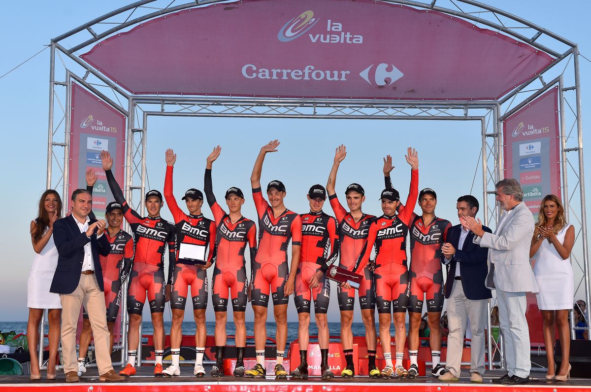 Team BMC won the opening TTT