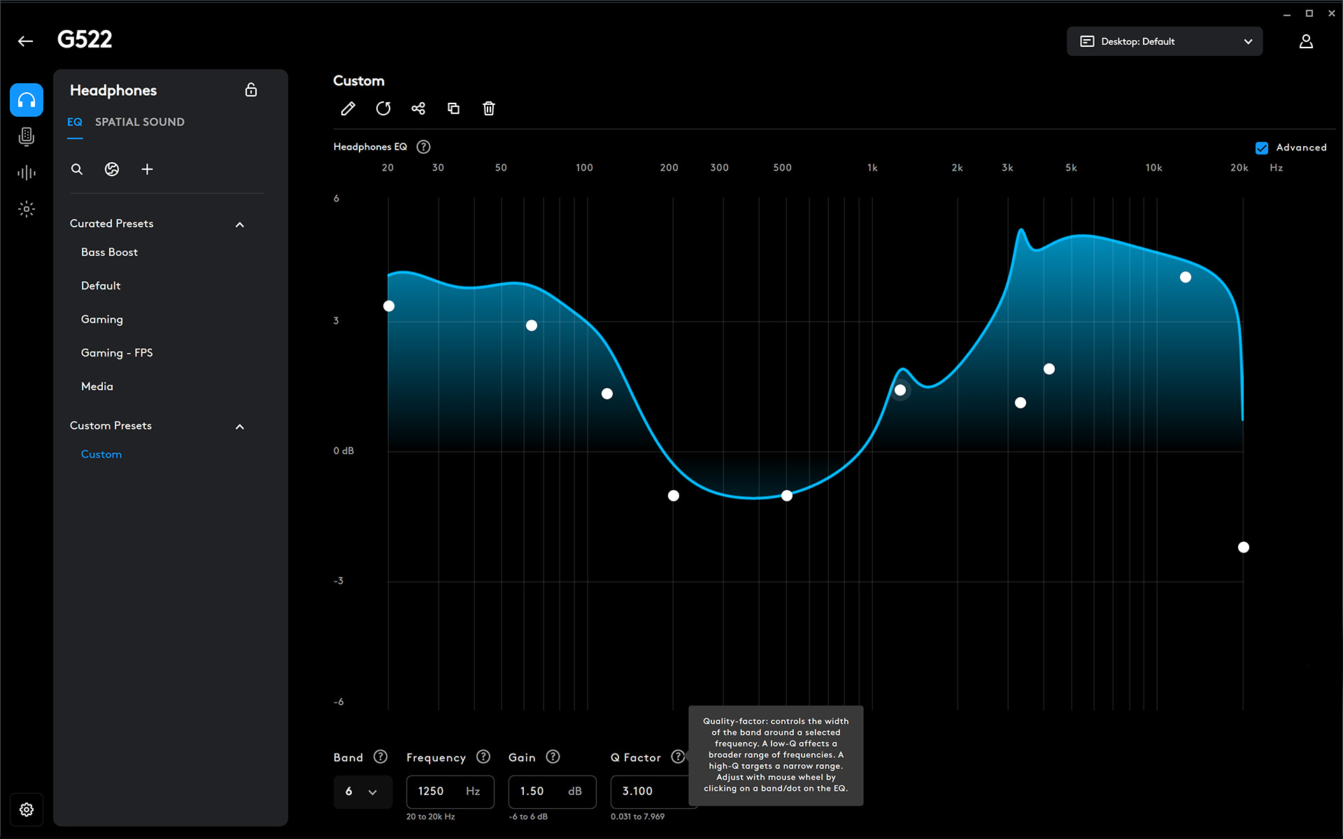 لوجيتك G522 لايت سبيد وايرلس