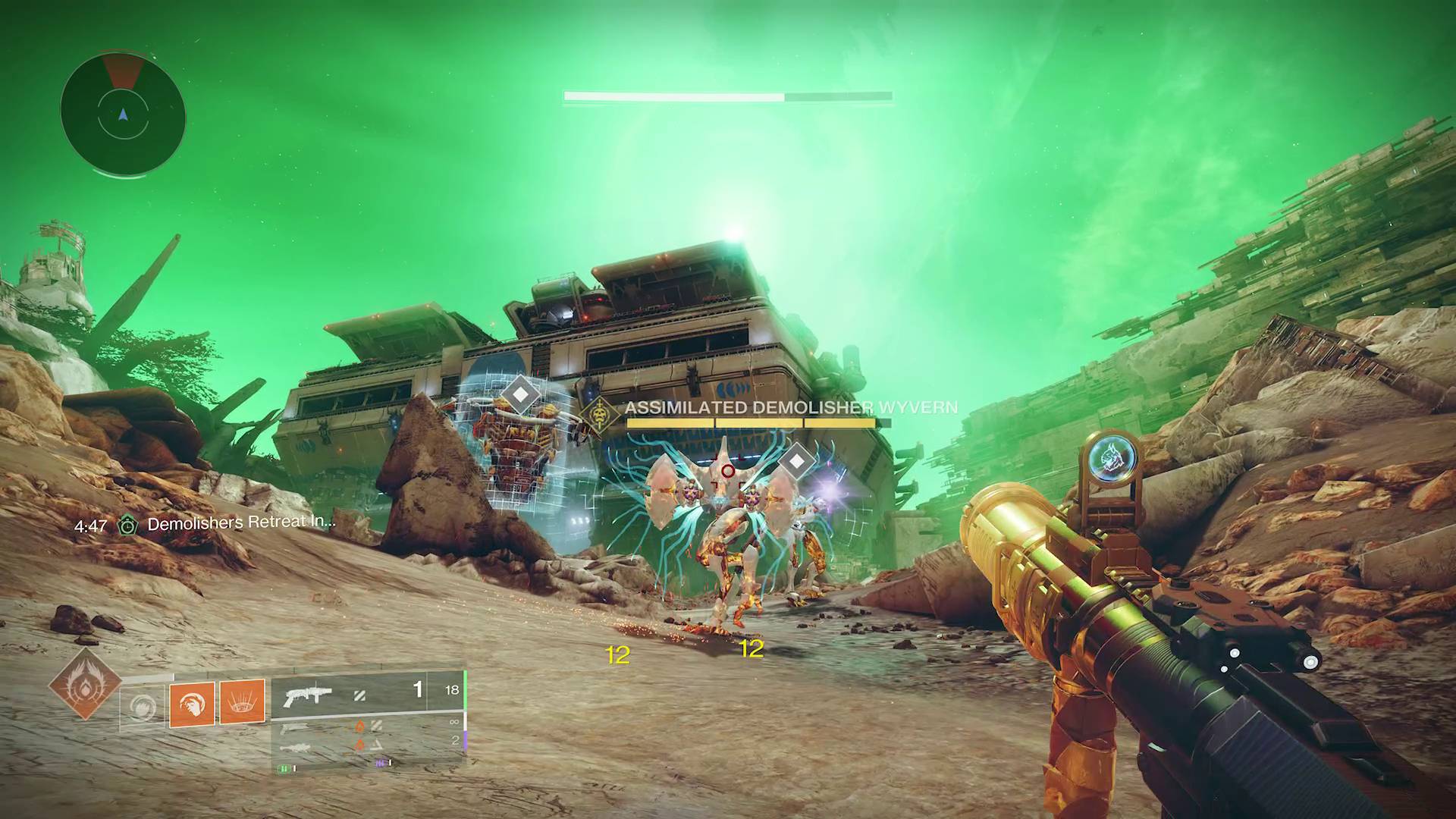 Destiny 2 Assimilated Demolishers vex boss trio