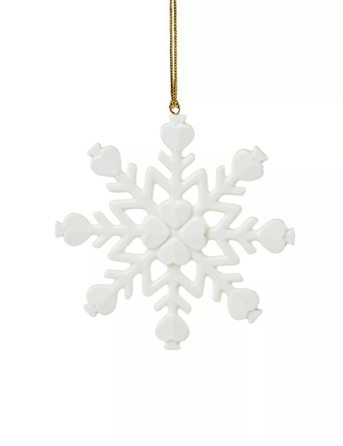 Kate Spade Be Jolly Snowflake Ornament