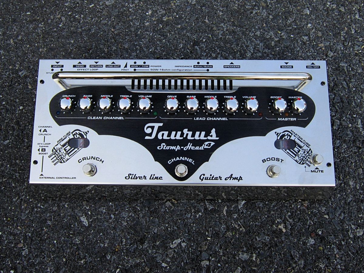 Gear Review: Taurus Stomp-Head 4.SL Guitar Amp | Guitar World