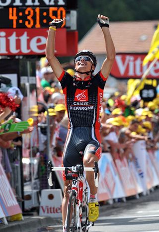 Luis Leon Sanchez, Tour de France 2009, stage 8