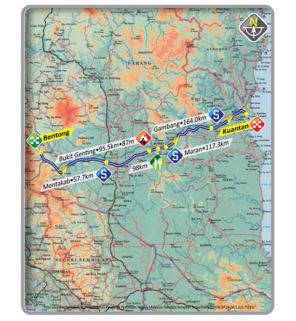 Le Tour de Langkawi - Stage 7 Map