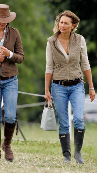 Carole Middleton wears Hunter welly boots