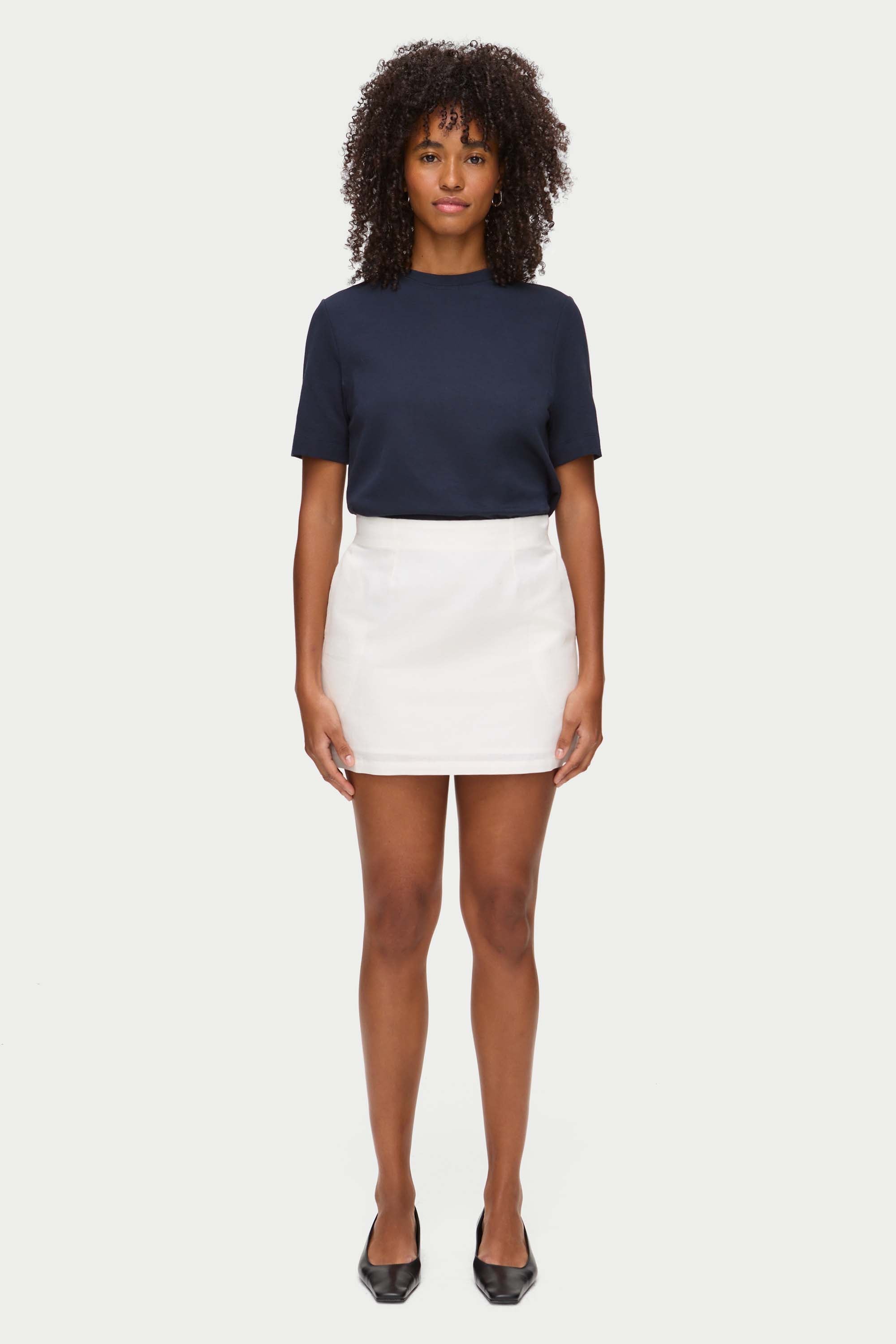 Hadley Linen Mini Skirt