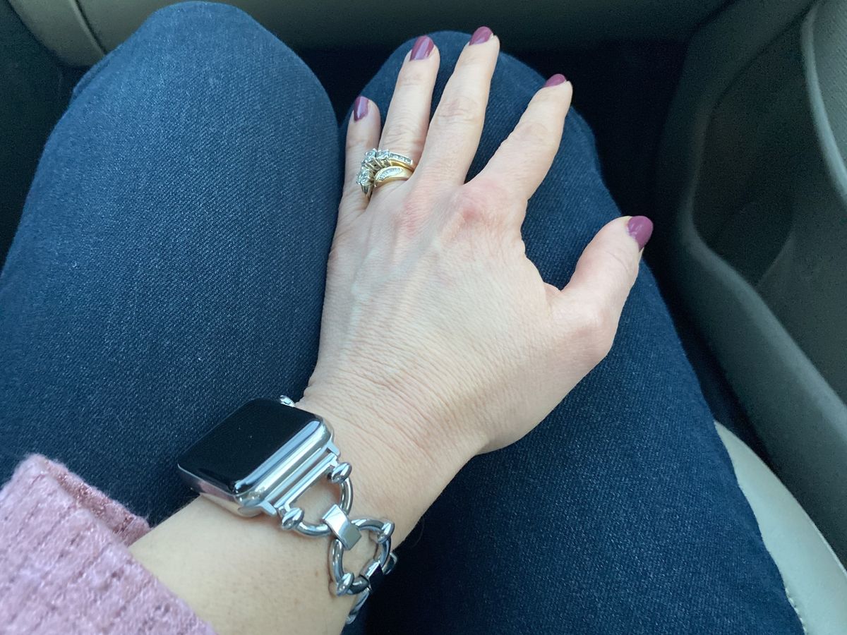 Goldenerre Classic Link Bracelet Apple Watch