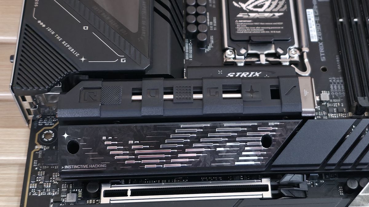 Testing motherboard m.2 heatsinks