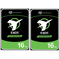 Seagate Exos X16 16TB (ST16000NM001G) HDD - 2 pack: $470 Now $434 at Amazon
Save $36