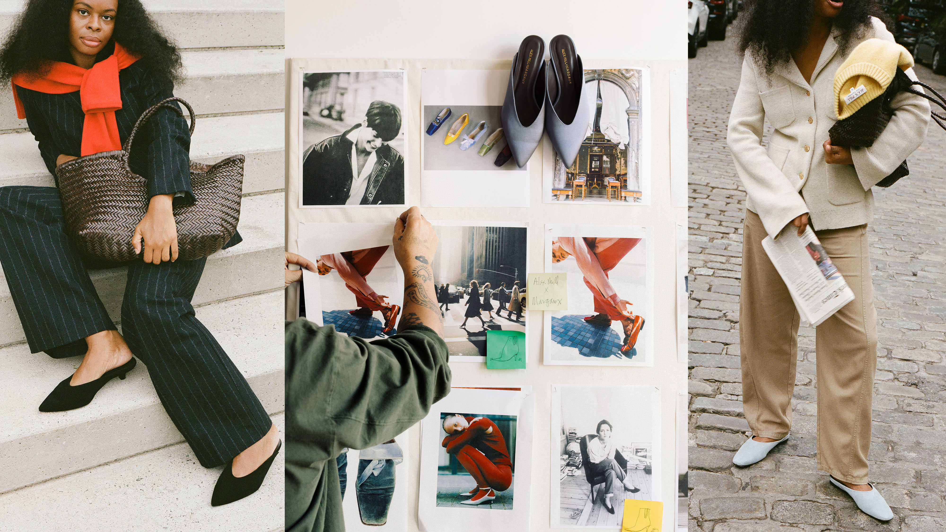 New Margaux x Alex Mill imagery