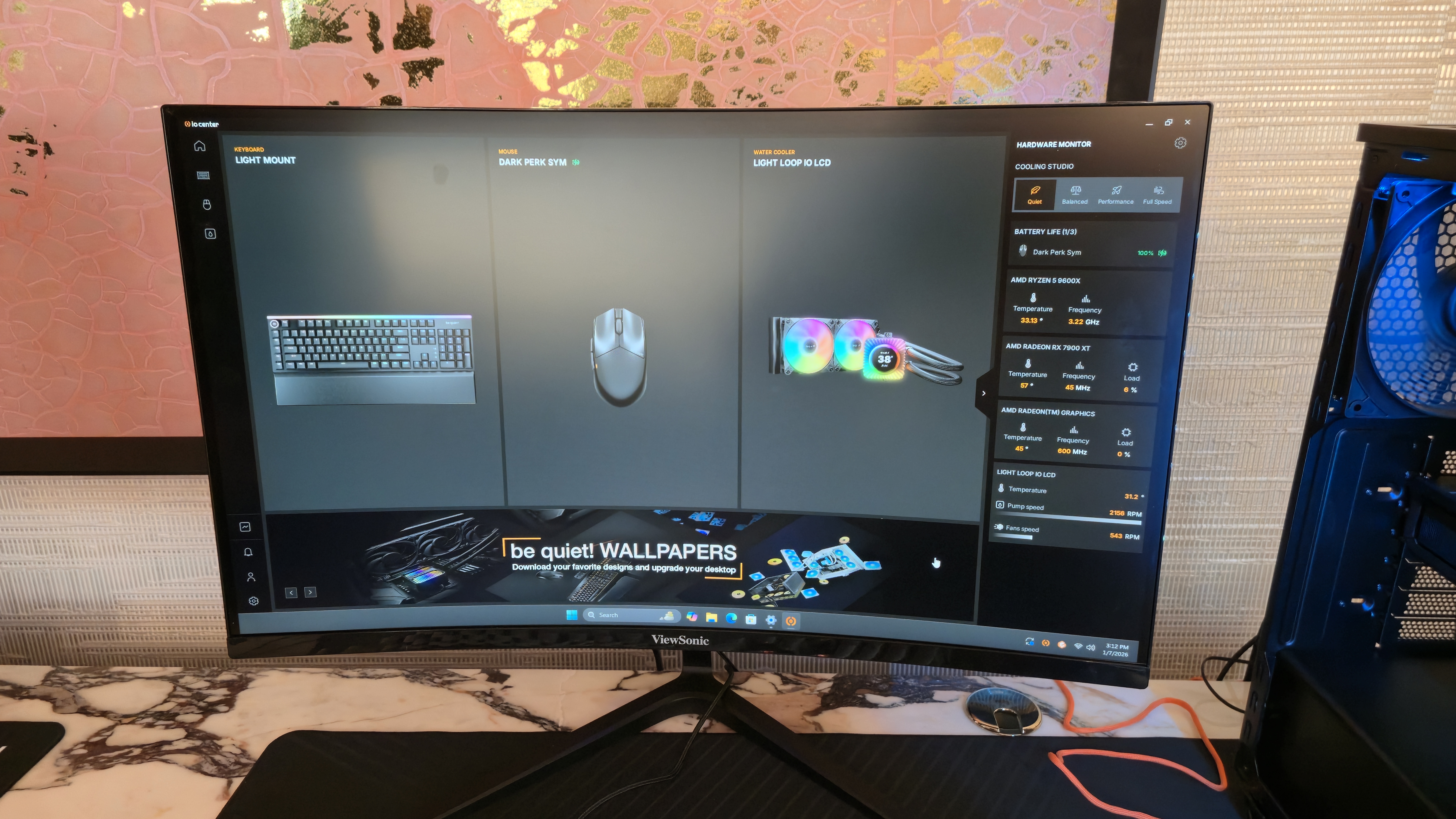 BeQuiet CES 2026 showcase