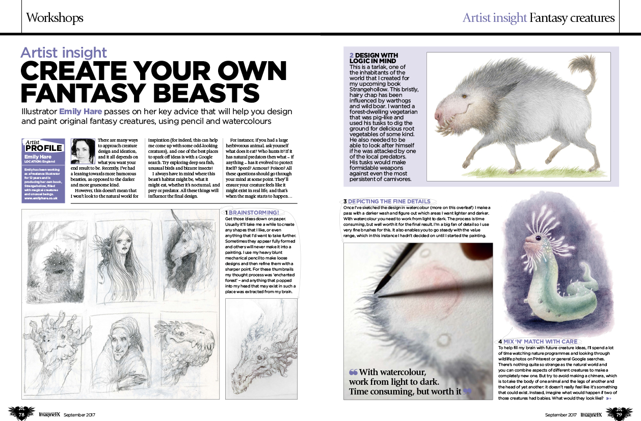 How to harness the unpredictability of watercolour