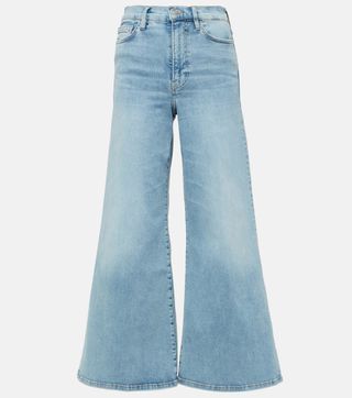FRAME, Le Palazzo Crop high-rise flared jeans
