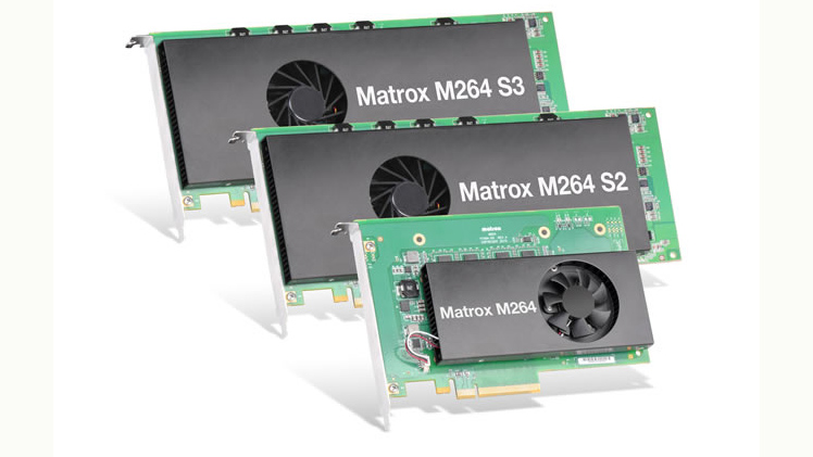 Matrox Expands Lineup of High Density H.264 4:2:2 10 Bit Codec Cards