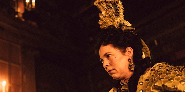 Olivia Colman as Queen Anne in The Favourite