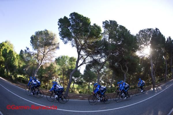 Garmin-Barracuda training in Calpe
