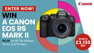 The Photography & Video Show – Canon EOS R6 Mark II competition banner