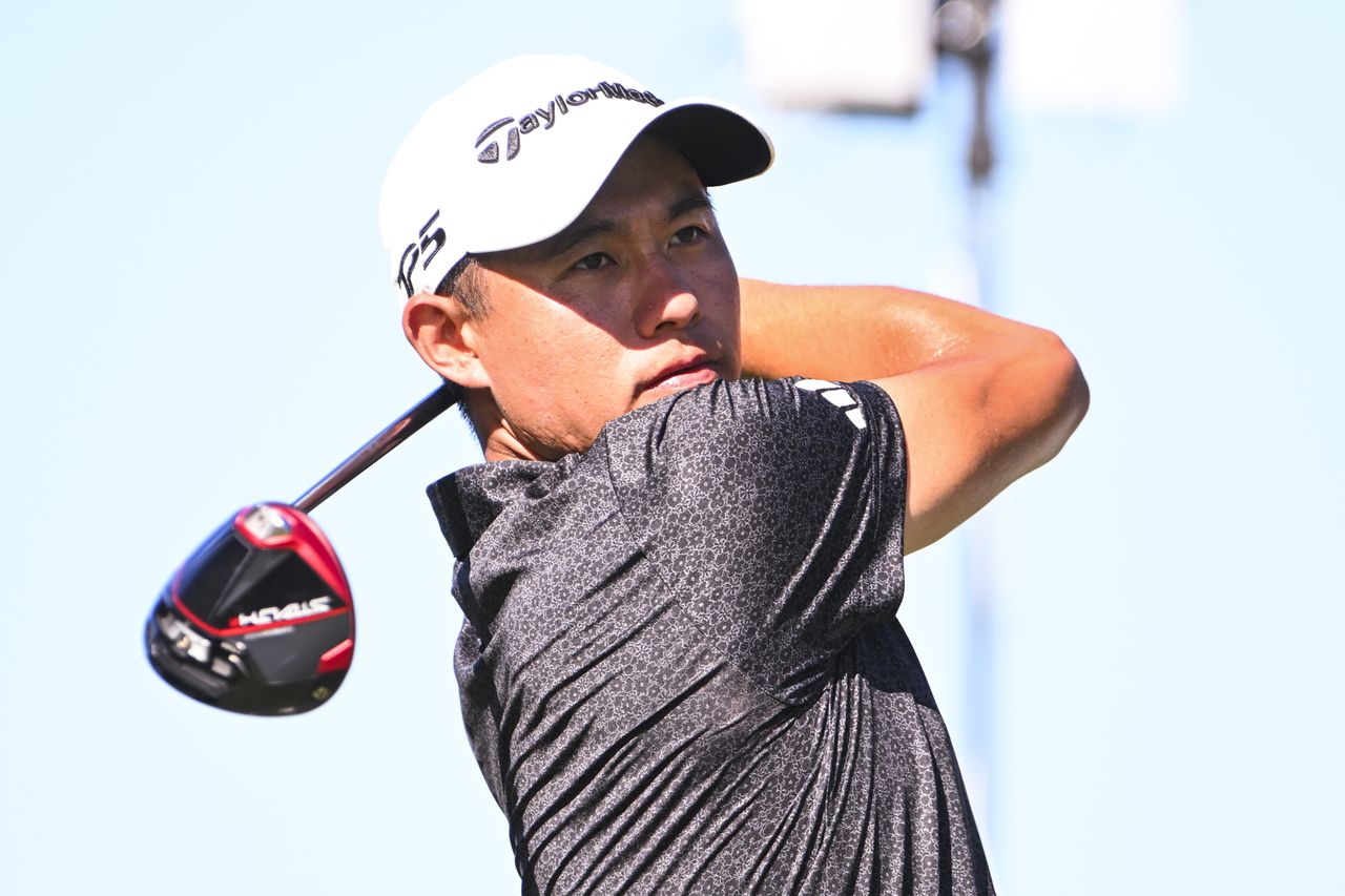 Morikawa hits a driver in Hawaii