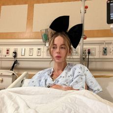 Kate Beckinsale shares another candid hospital bed selfie as she seeks unspecified treatment.