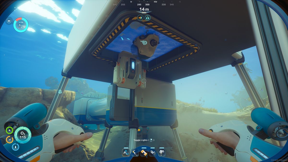 Subnautica 2 Tadpole dock under base