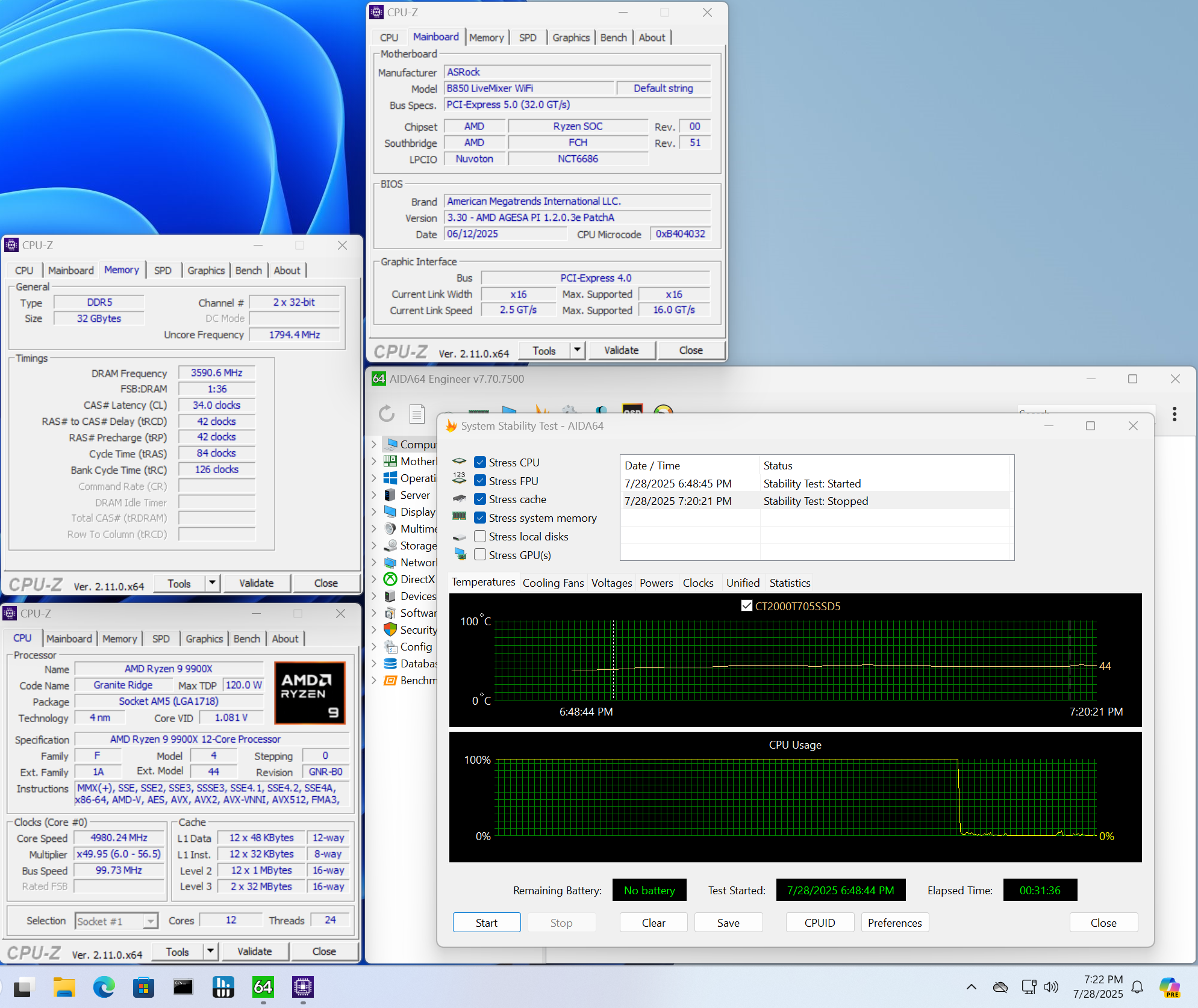 ASRock B850 Livemixer WiFi