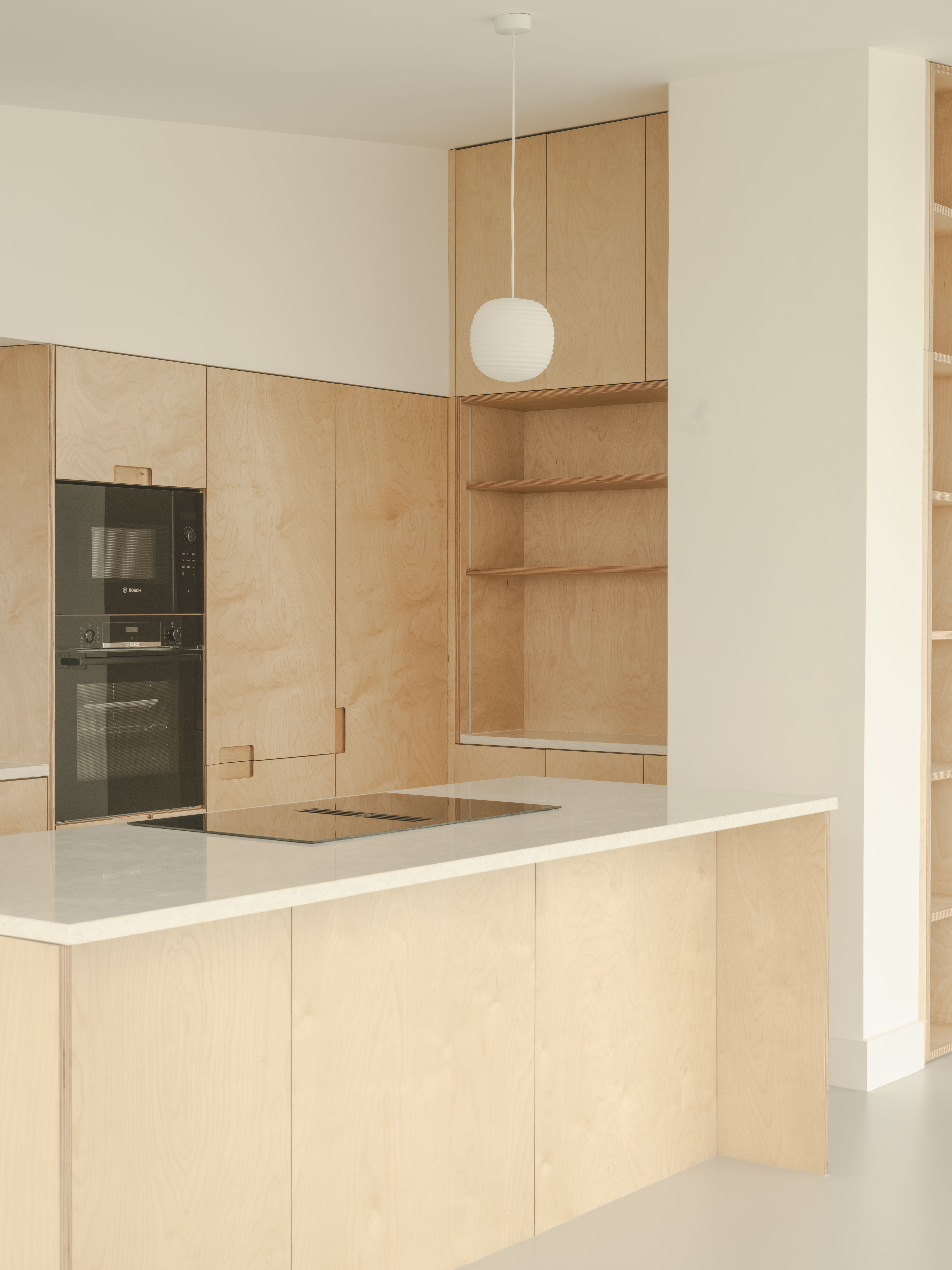 The bespoke birch kitchen