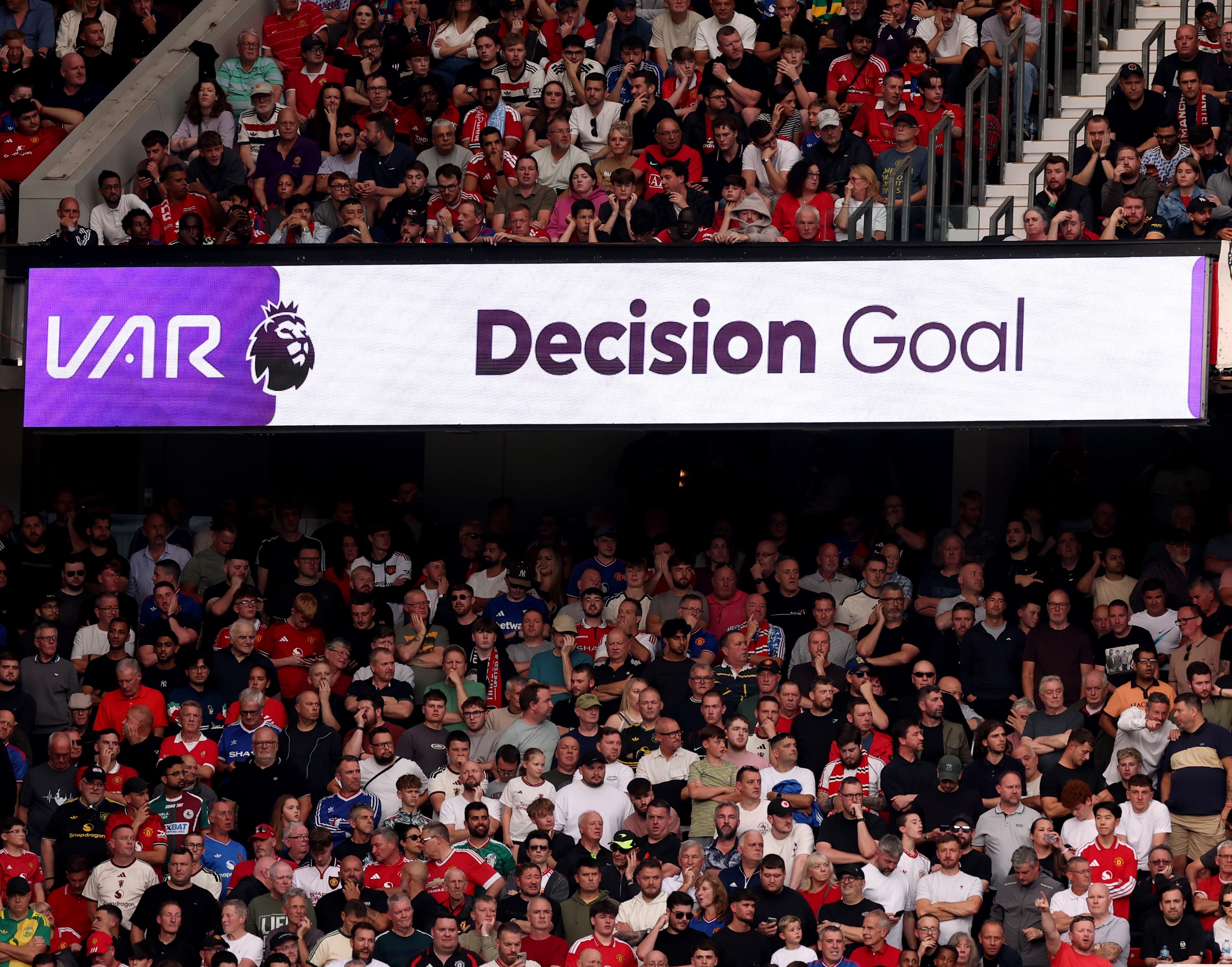 Erling Haaland's goal was incorrectly awarded by VAR in the Manchester Derby
