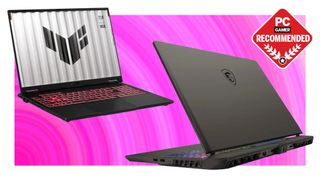 Asus and MSI gaming laptop