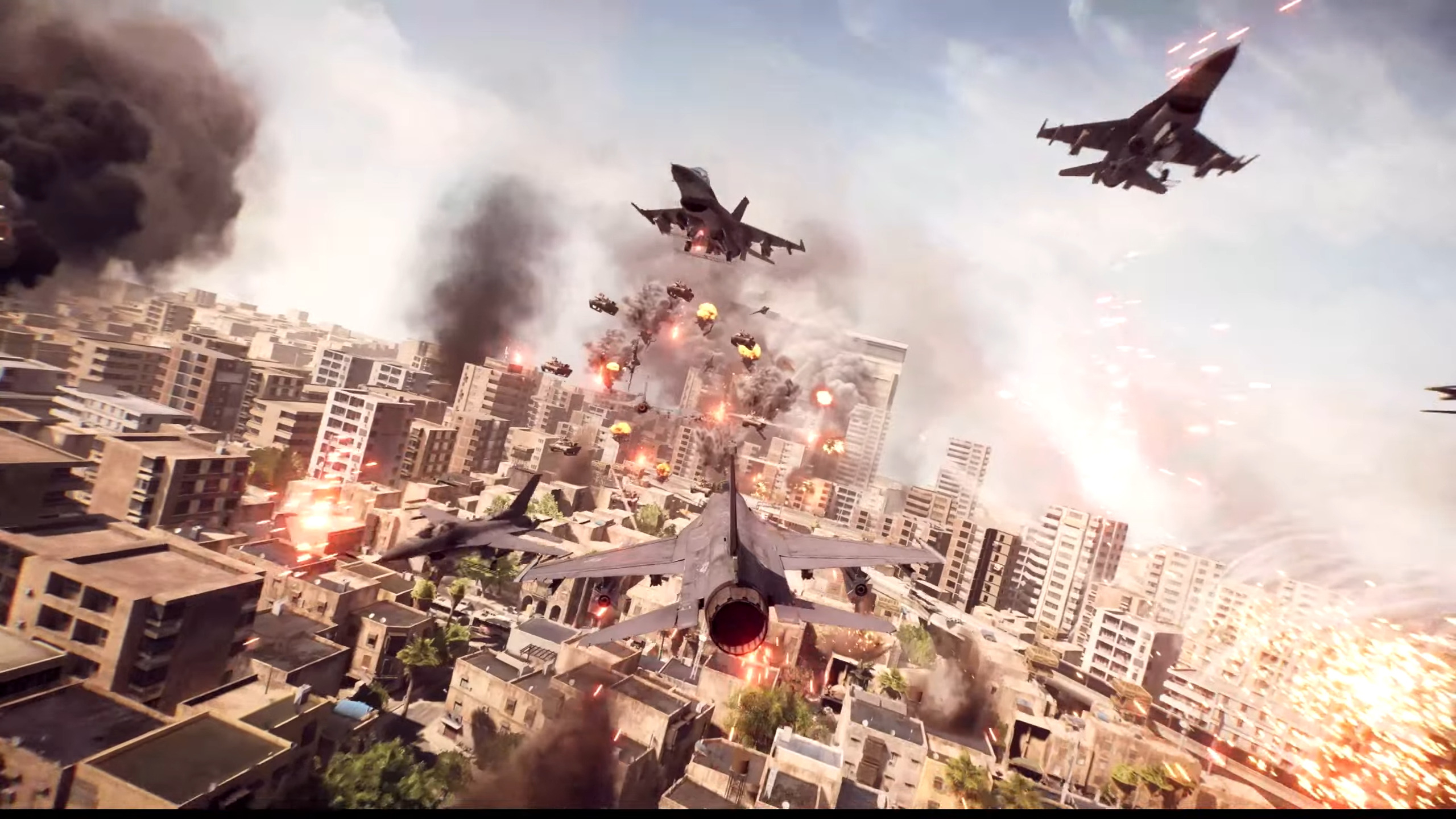 Screenshot from the Battlefield 6 multiplayer reveal