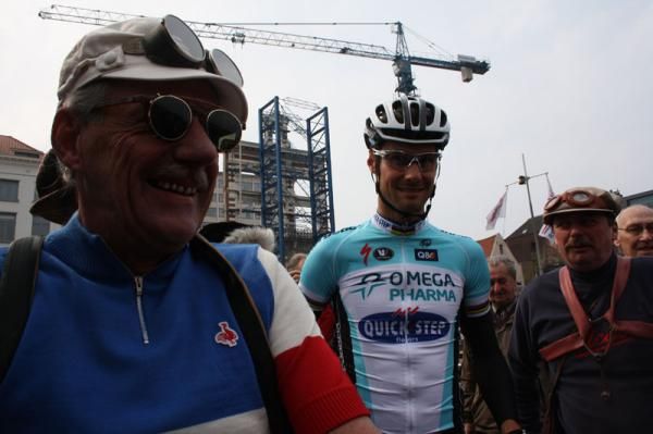 Tom Boonen (Omega Pharma-QuickStep) was the main attraction