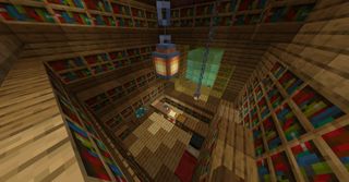 Minecraft custom map - Escape The Library