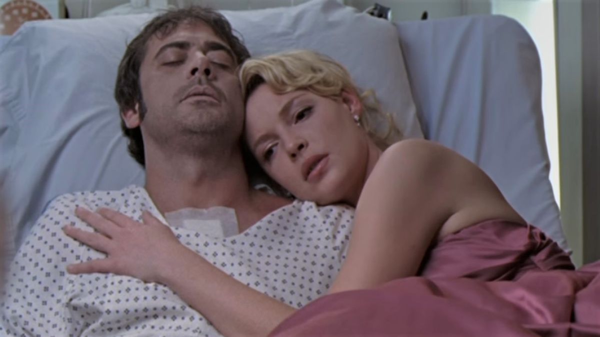 Katherine Heigl and Jeffrey Dean Morgan on Grey&#039;s Anatomy.