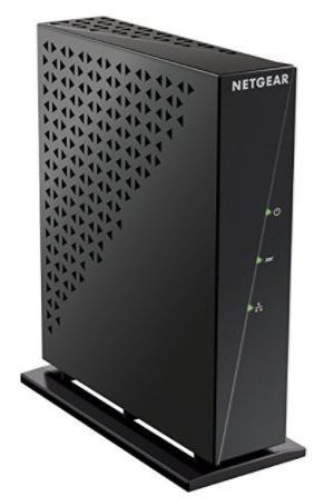 If you place the Netgear DM200 against a wall, the left side panel has fewer vents than the one on the right side.