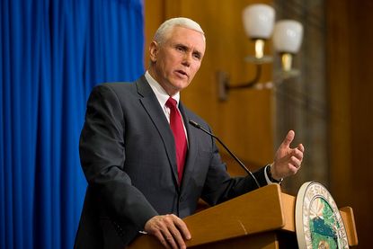 Vice presidential nominee Mike Pence.