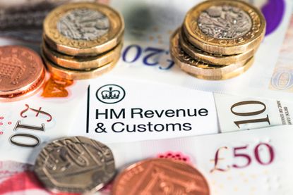 UK tax codes: A tax bill surrounded by UK pounds and notes (image: Getty Images)