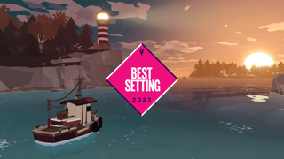 Best setting banner for the 2023 game of the year awards